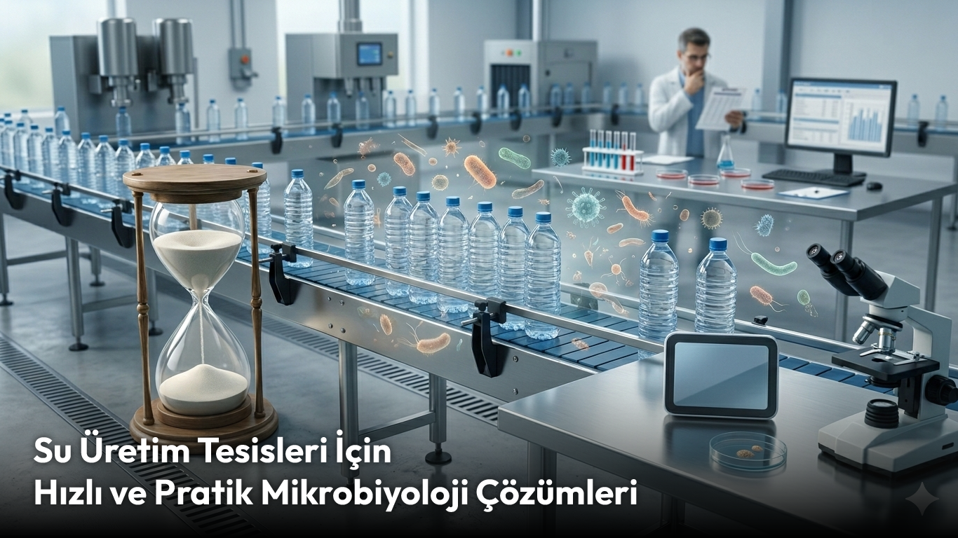 Su Üretim Tesisleri İçin Hızlı ve Pratik Mikrobiyoloji Çözümleri